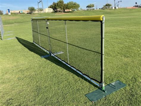 sheet metal baseball fence|outdoor movable baseball fence.